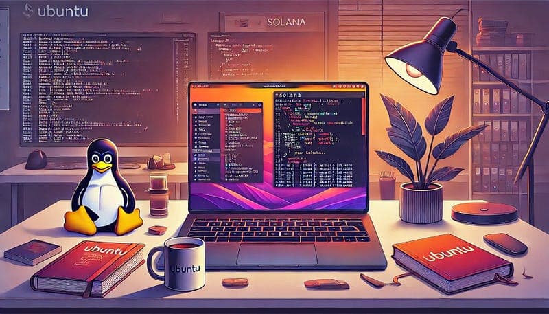 Solana development setup on Ubuntu — a developer workspace ready for blockchain development